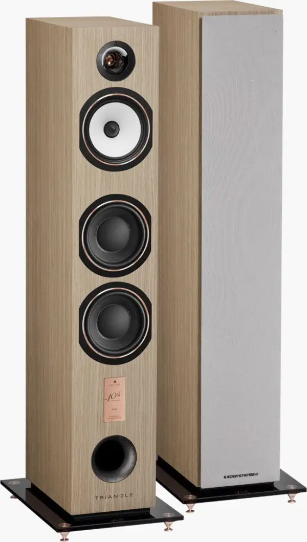 Triangle Anniversary Antal 40th Blond Sycamore (Pair) for home audio and speaker systems