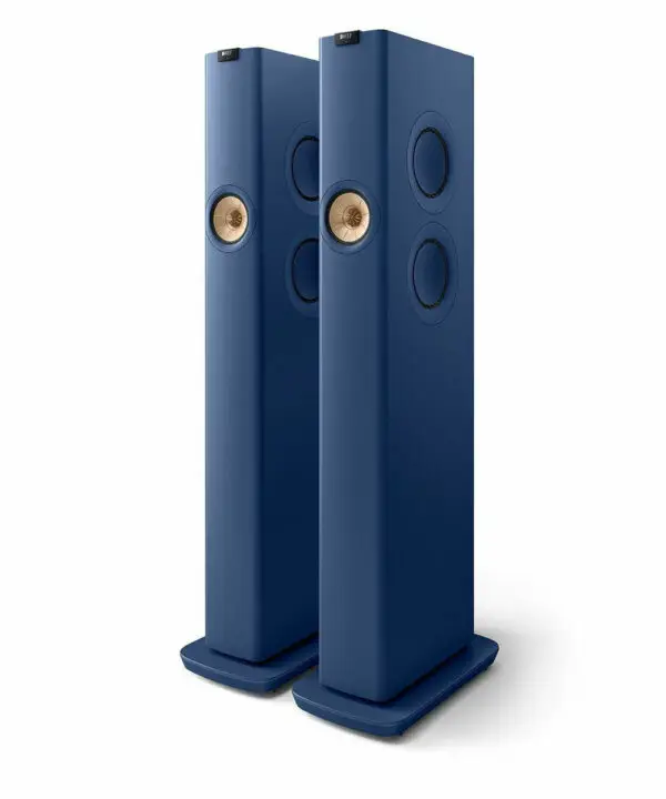 Kef LS60 Blue (Pair) for home audio and speaker systems