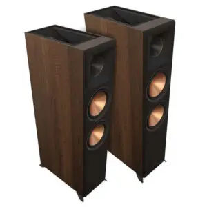 Klipsch RP-8060FA II Walnut (Pair) for home audio and speaker systems