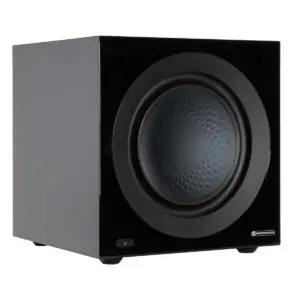 Monitor Audio Anthra W12 Gloss Black for home audio and speaker systems