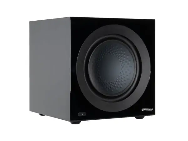 Monitor Audio Anthra W12 Gloss Black for home audio and speaker systems
