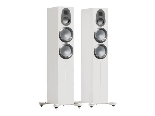 Monitor Audio Gold 300 Satin White (Pair) for home audio and speaker systems