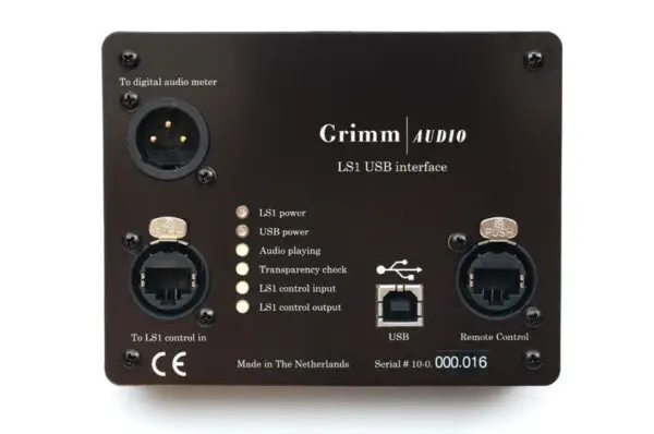 Grimm Audio LS1i USB Interface for home audio and speaker systems