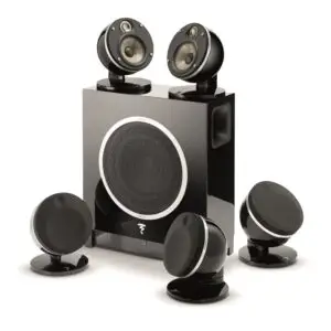 Focal Dome 5.1 Flax & Sub Air Black for home audio and speaker systems