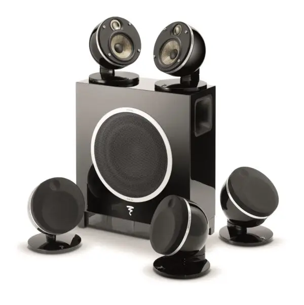 Focal Dome 5.1 Flax & Sub Air Black for home audio and speaker systems