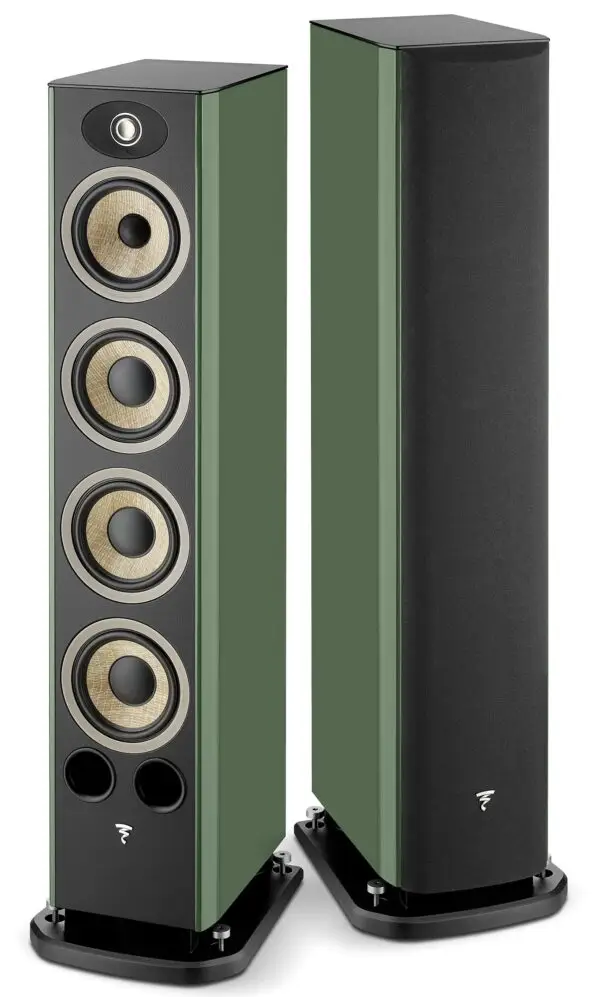 Focal Aria Evo X No3 Moss Green High Gloss (Pair) for home audio and speaker systems