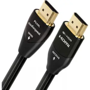 Audioquest Pearl HDMI - 0.6m for home audio and speaker systems