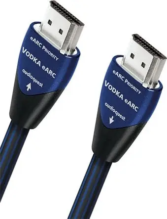 Audioquest Vodka eARC HDMI 2.1 - 1m for home audio and speaker systems