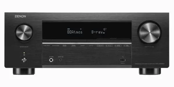 Denon AVC-X3800H 9.4 Black for home audio and speaker systems