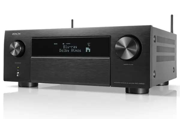 Denon AVC-X4800H 9.4 Black for home audio and speaker systems