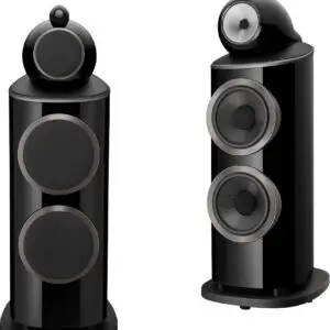 Bowers & Wilkins 801 D4 Black (Pair) for home audio and speaker systems