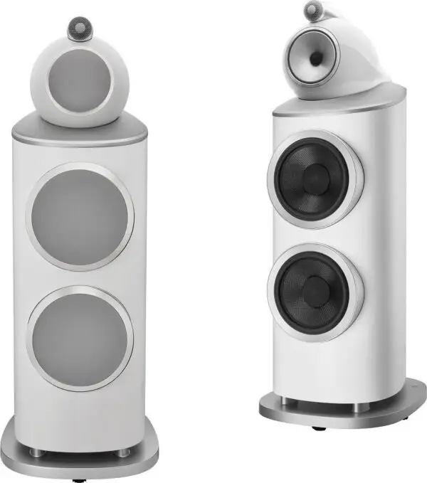 Bowers & Wilkins 801 D4 White (Pair) for home audio and speaker systems