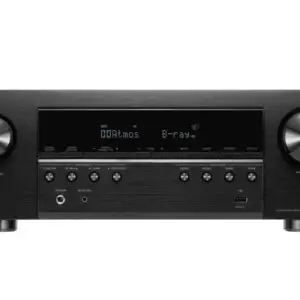 Denon AVR-S760H 7.2 Black for home audio and speaker systems