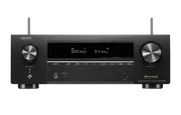 Denon AVR-X1700H 7.2 Black for home audio and speaker systems