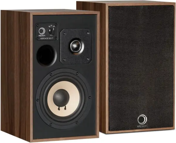 Elipson Heritage XLS 7 Walnut (Pair) for home audio and speaker systems