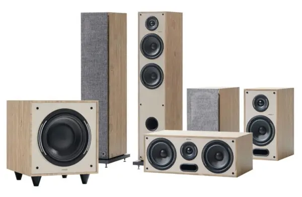 Elipson Horus Beige Cinema 5.1 for home audio and speaker systems