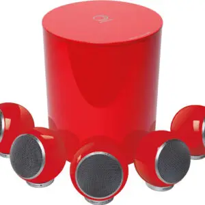 Elipson Planet M 5.1 Red for home audio and speaker systems