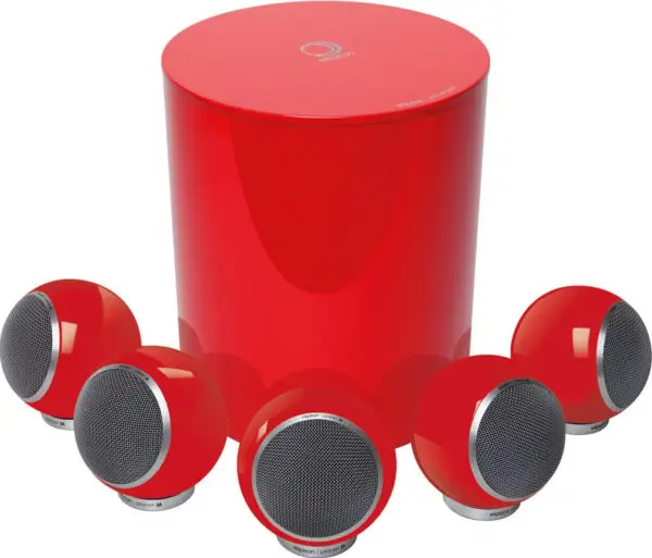 Elipson Planet M 5.1 Red for home audio and speaker systems