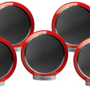 Elipson Planet M Red Lacquered 5.0 for home audio and speaker systems