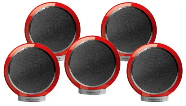 Elipson Planet M Red Lacquered 5.0 for home audio and speaker systems