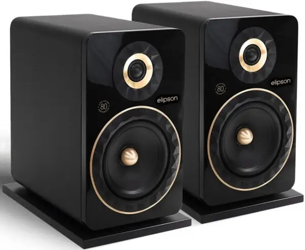Elipson Prestige Facet 8B - 80 Years Anniversary Black (Pair) for home audio and speaker systems