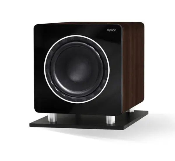 Elipson Prestige Facet SUB10 Black/Walnut for home audio and speaker systems