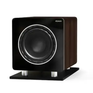 Elipson Prestige Facet SUB8 Black/Walnut for home audio and speaker systems