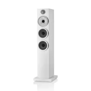 Bowers & Wilkins 704 S3 Satin White (Pair) for home audio and speaker systems