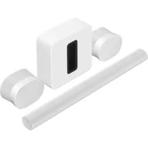 Sonos Era 300 Ultimate Immersive Set with Sub & Arc White for home audio and speaker systems