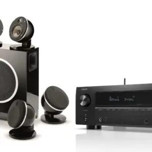 Focal Dome Flax 5.1 & Sub Air + Denon AVR-X2800H DAB for home audio and speaker systems