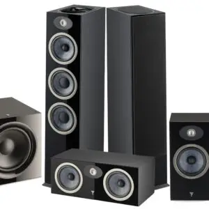 Focal Theva N3-D Black Cinema 5.1.2 for home audio and speaker systems