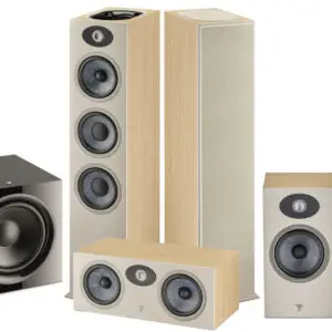 Focal Theva N3-D Light Oak Cinema 5.1.2 for home audio and speaker systems