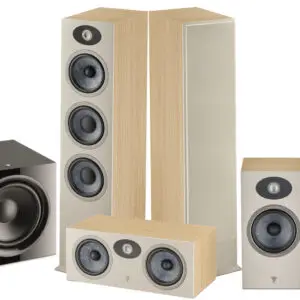 Focal Theva N3 Light Oak Cinema 5.1 for home audio and speaker systems