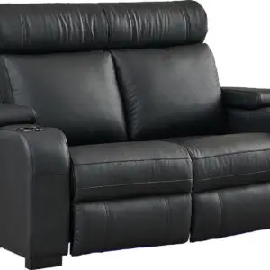 Lumene Hollywood Luxury III Love Chair (Leather) - 2 seats for home audio and speaker systems