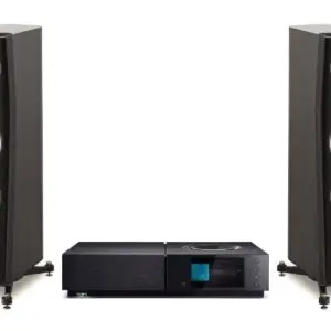 Focal Kanta  Black (Pair) / Naim Uniti Nova for home audio and speaker systems
