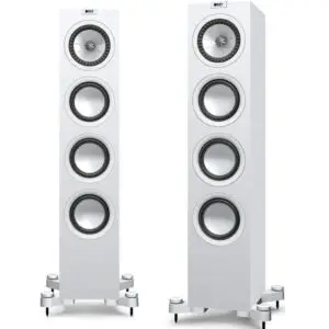 Kef Q550 Satin White (Pair) for home audio and speaker systems