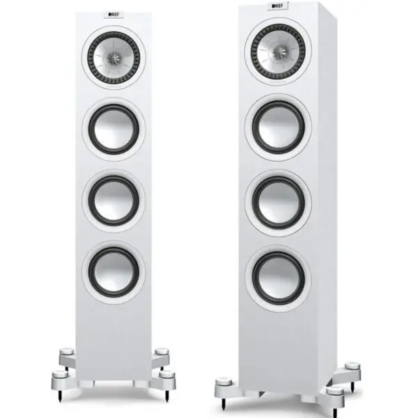Kef Q550 Satin White (Pair) for home audio and speaker systems