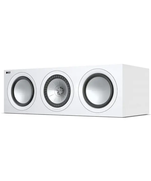 Kef Q650c Satin White for home audio and speaker systems