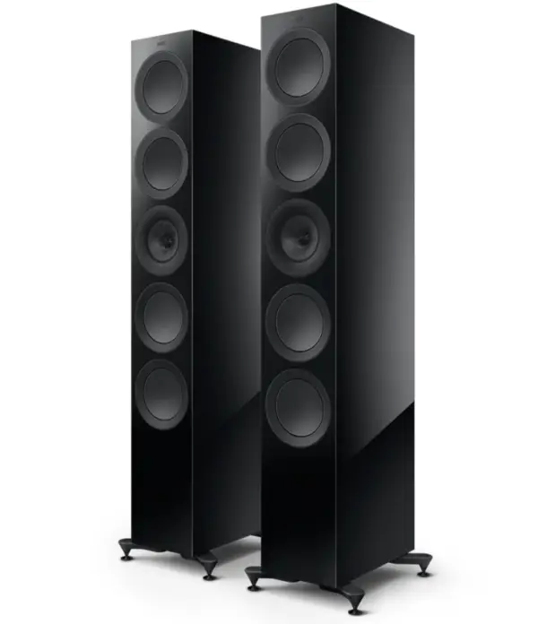 Kef R11 Meta Black Gloss (Pair) for home audio and speaker systems