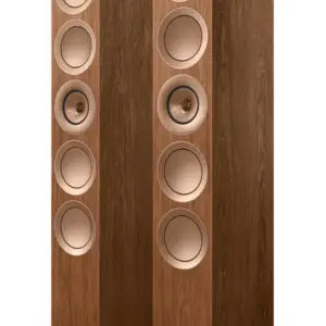 Kef R11 Meta Walnut (Pair) for home audio and speaker systems