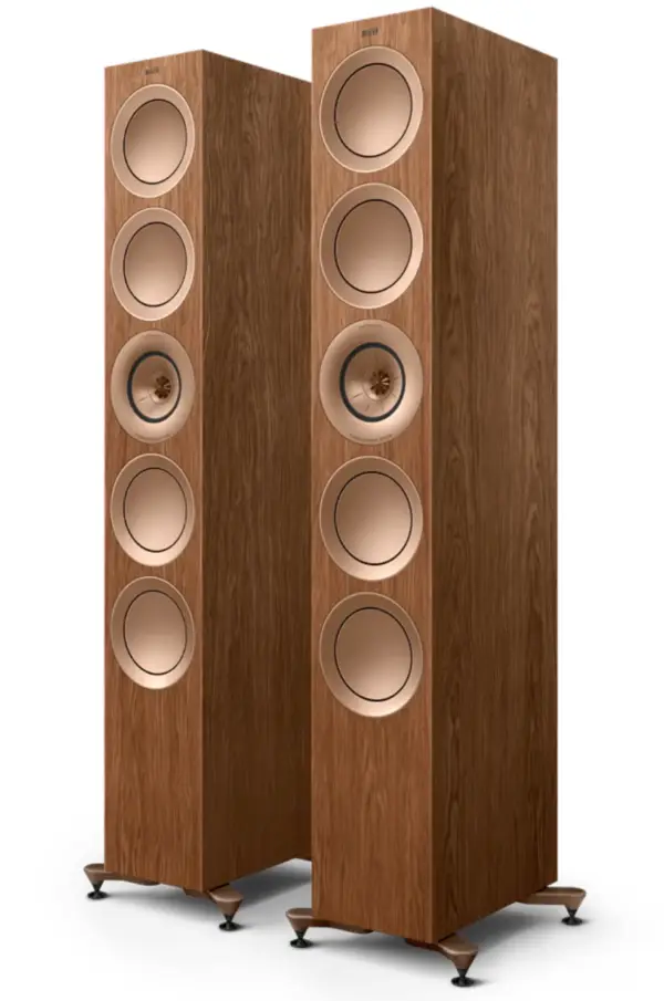 Kef R11 Meta Walnut (Pair) for home audio and speaker systems