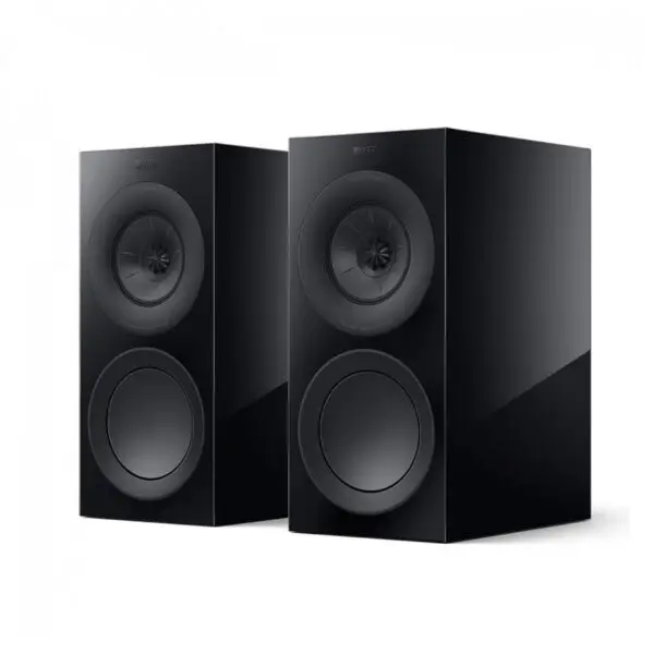 Kef R3 Meta Black Gloss (Pair) for home audio and speaker systems