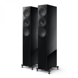 Kef R5 Meta Black Gloss (Pair) for home audio and speaker systems