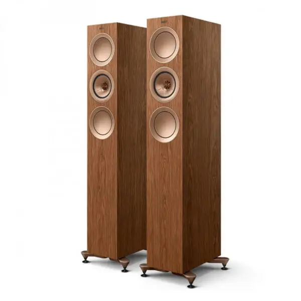 Kef R5 Meta Walnut (Pair) for home audio and speaker systems