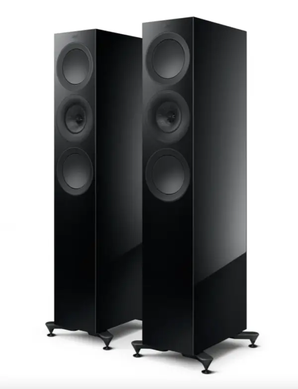 Kef R7 Meta Black Gloss (Pair) for home audio and speaker systems