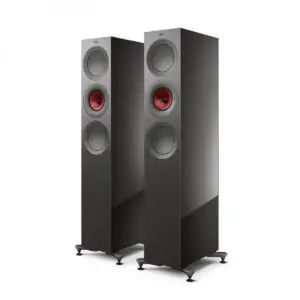 Kef R7 Meta Titanium Gloss (Pair) for home audio and speaker systems