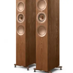 Kef R7 Meta Walnut (Pair) for home audio and speaker systems