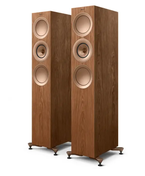 Kef R7 Meta Walnut (Pair) for home audio and speaker systems