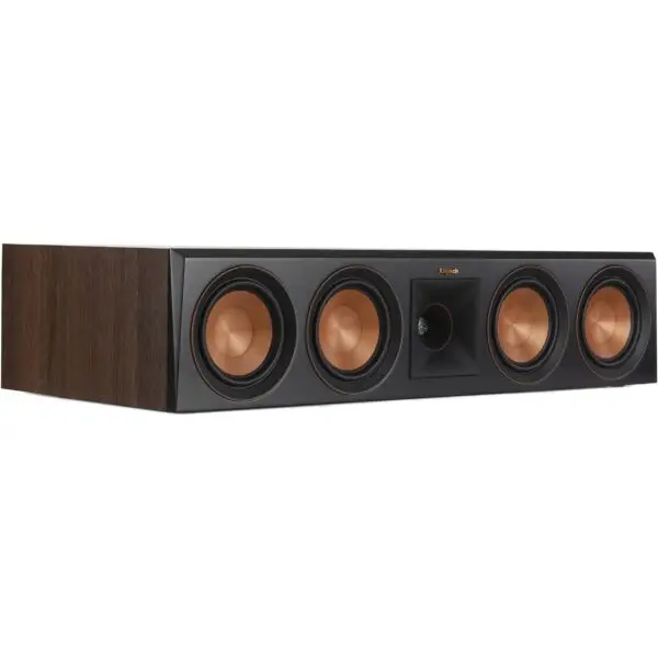 Klipsch RP-504C Walnut for home audio and speaker systems