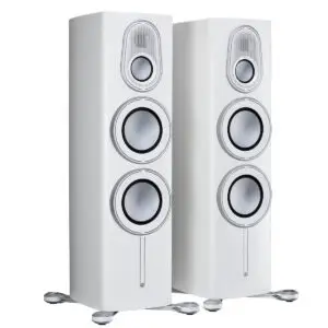 Monitor Audio Platinum 300 3G Satin White (Pair) for home audio and speaker systems